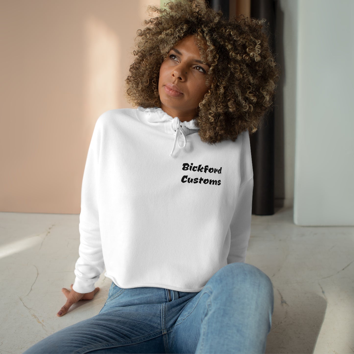 Bickford Customs Women’s Crop Hoodie