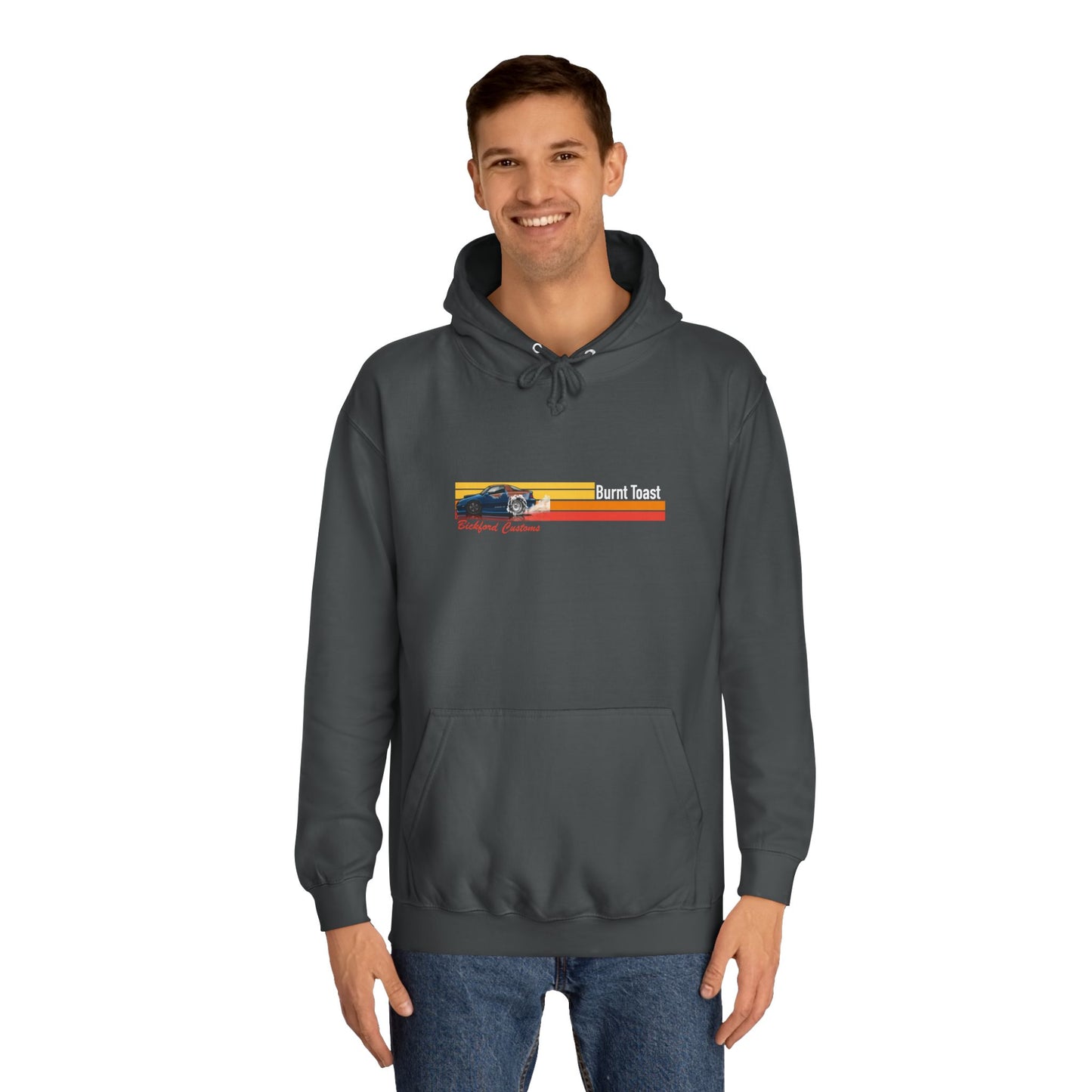 Vintage Car Graphic Unisex College Hoodie - Perfect for Auto Enthusiasts