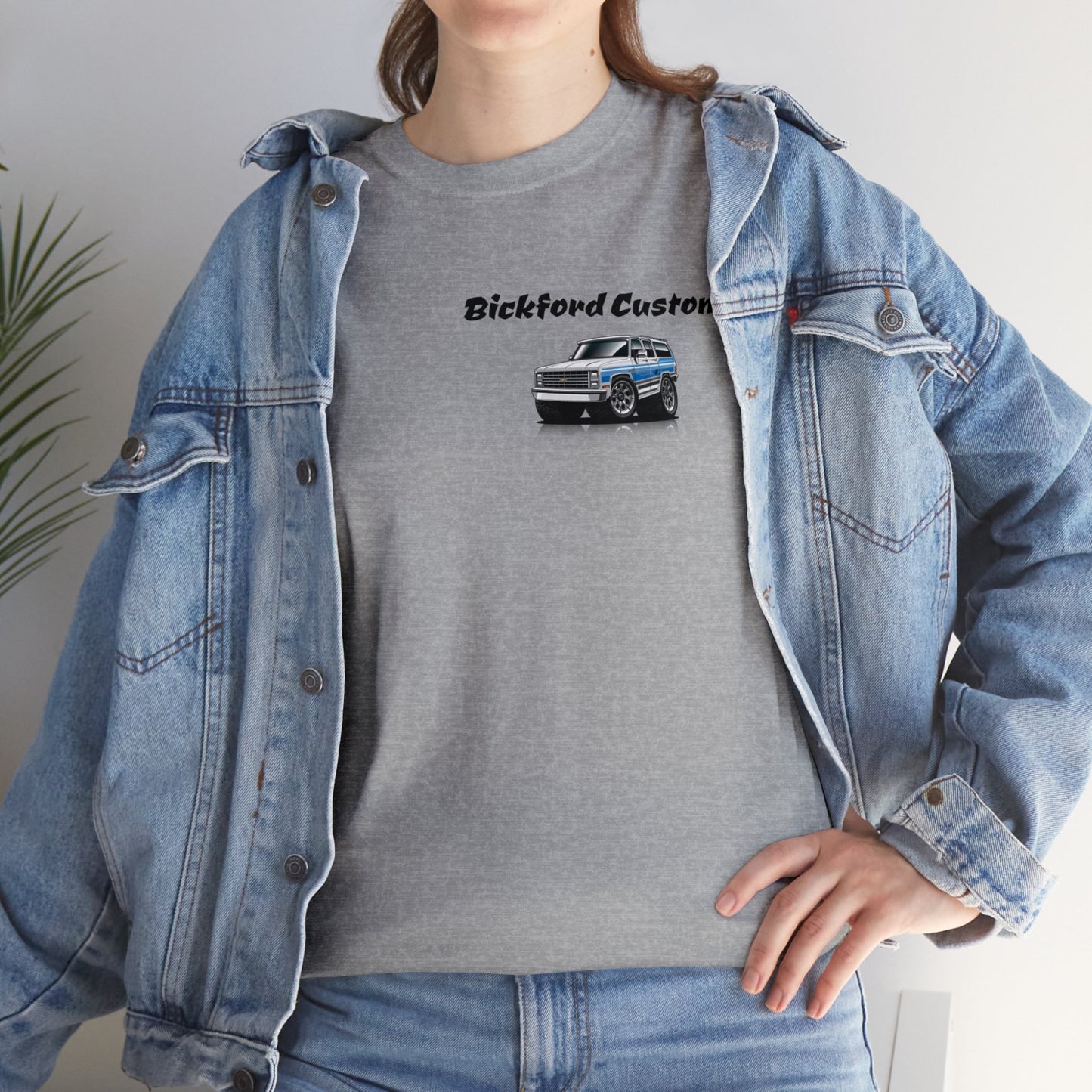 1985 Suburban Unisex Heavy Cotton Tee