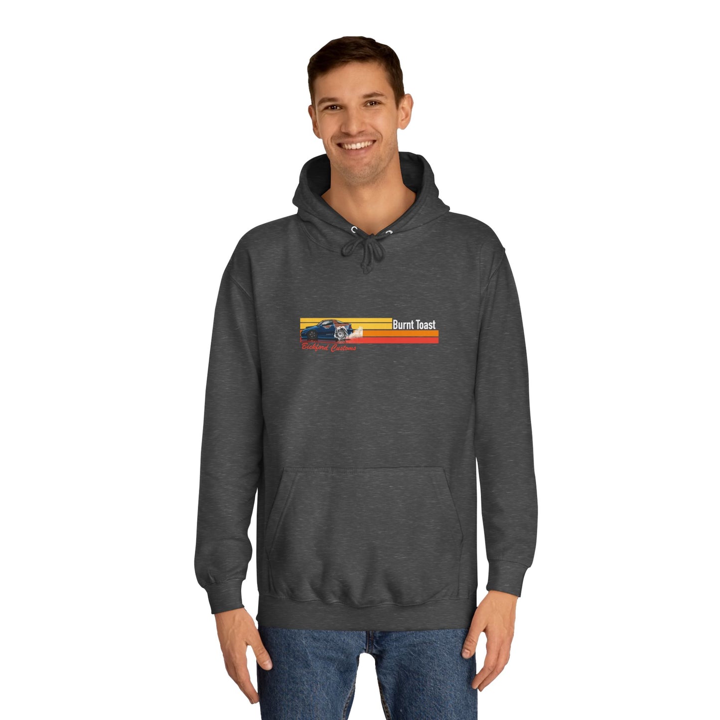 Vintage Car Graphic Unisex College Hoodie - Perfect for Auto Enthusiasts