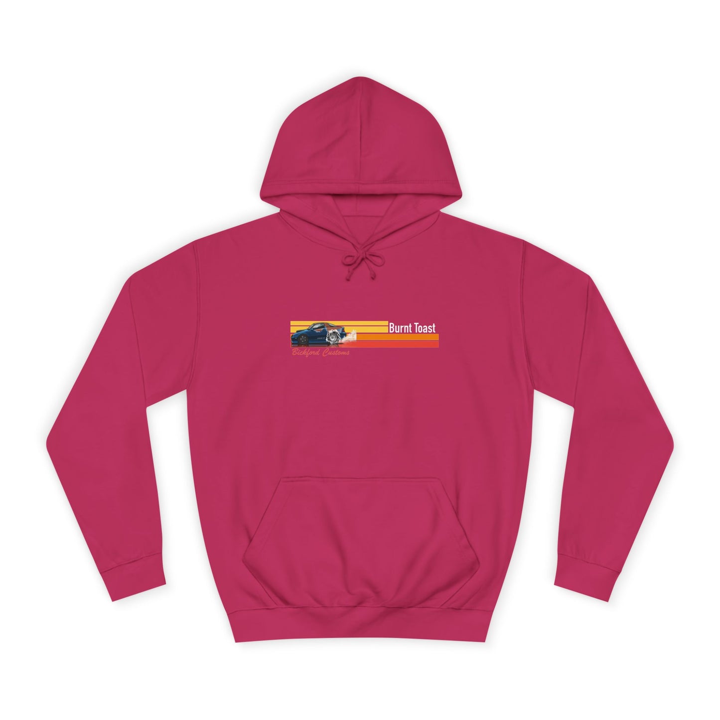 Vintage Car Graphic Unisex College Hoodie - Perfect for Auto Enthusiasts